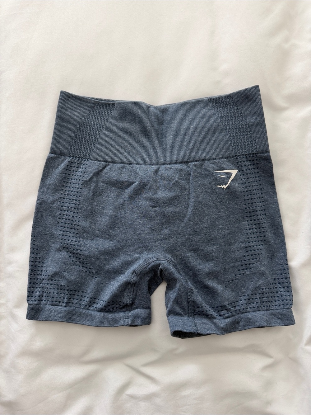 Gymshark High-Waist Seamless Bike Shorts - Slate